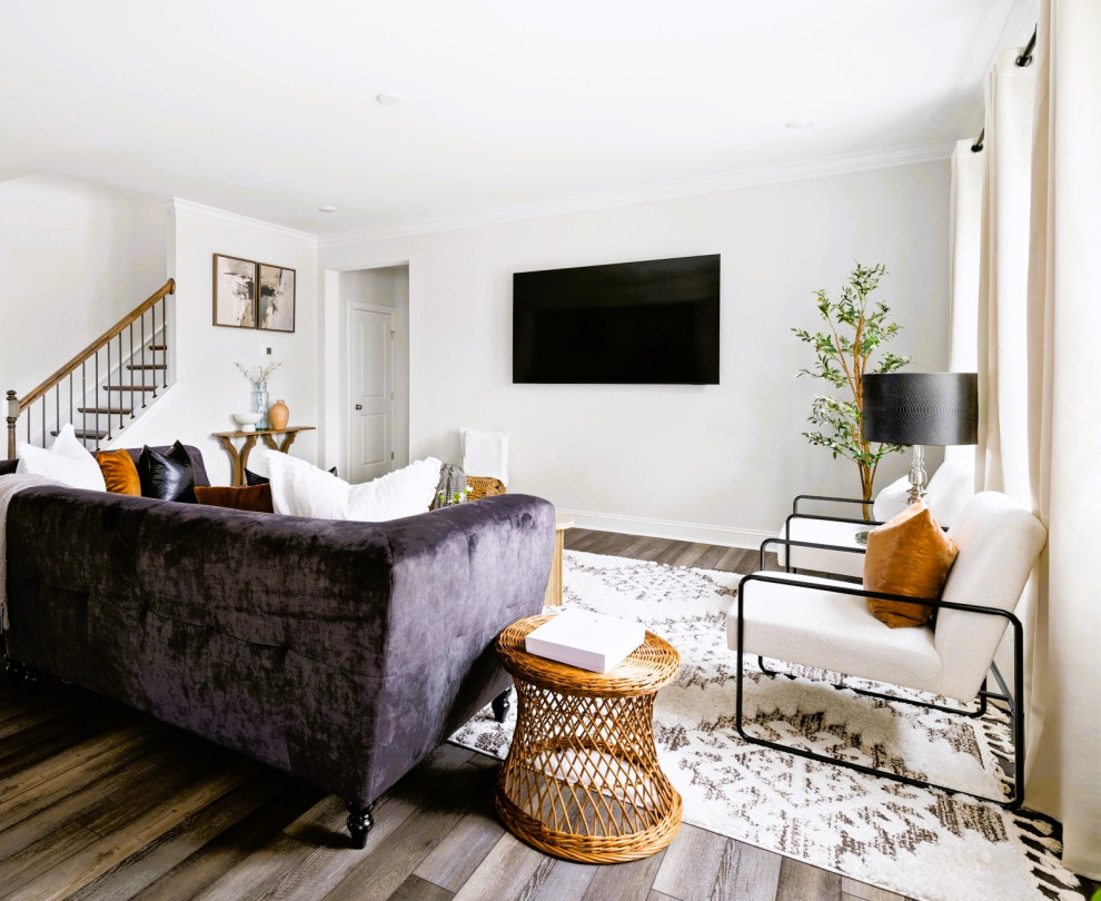 Contemporary Living Room - Durham, NC
