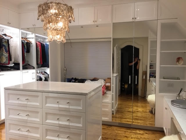 Spaciously Renovated Bathroom and Custom Closet