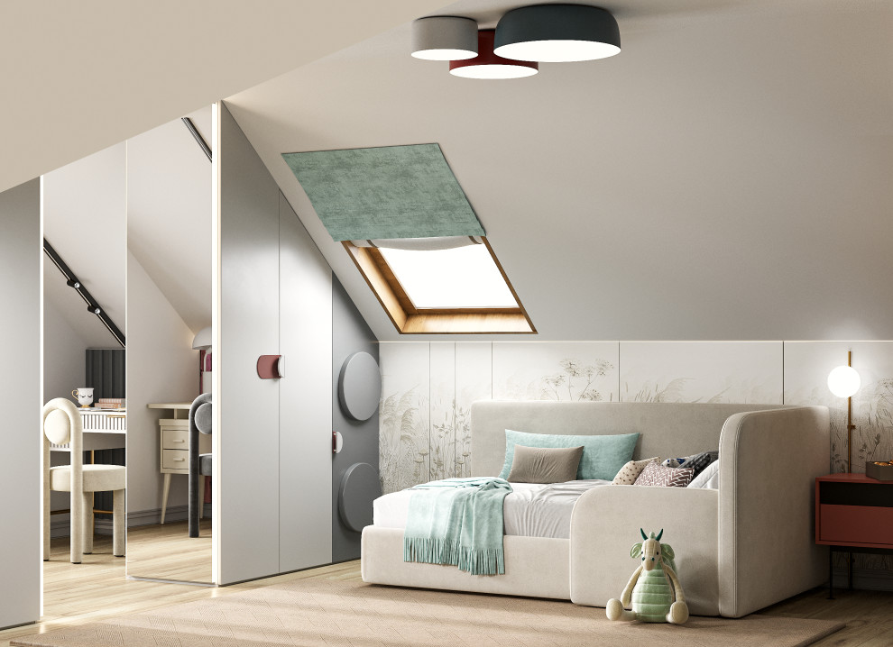 Проект мансарды загородного дома