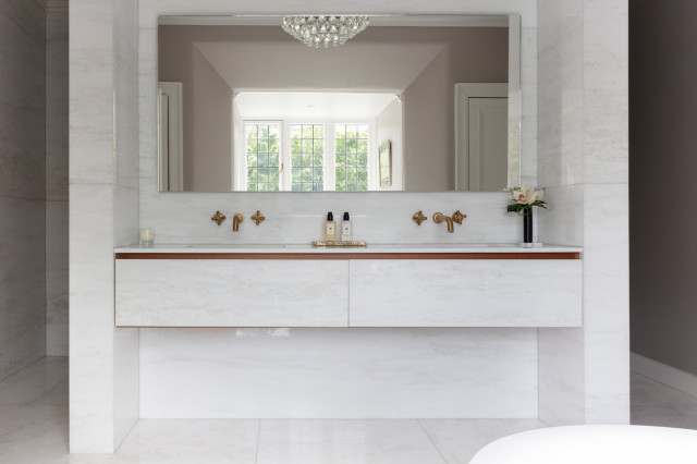 Arts and Crafts Family Home, Morningside, Edinburgh contemporary-bathroom