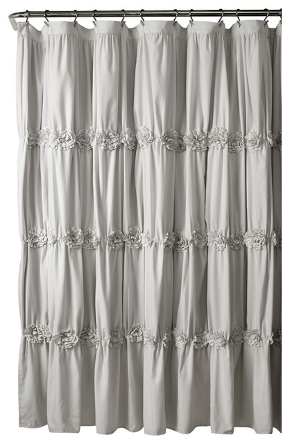 Darla Shower Curtain Traditional Shower Curtains By Lush Decor