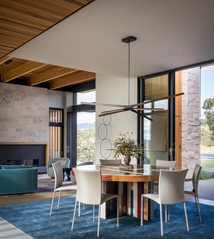 Rock Paper Scissors Healdsburg, CA - Modern - Dining Room - San ...
