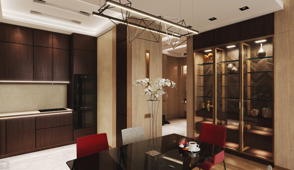 Дизайн-проект квартиры в ЖК "Фьюжн парк"