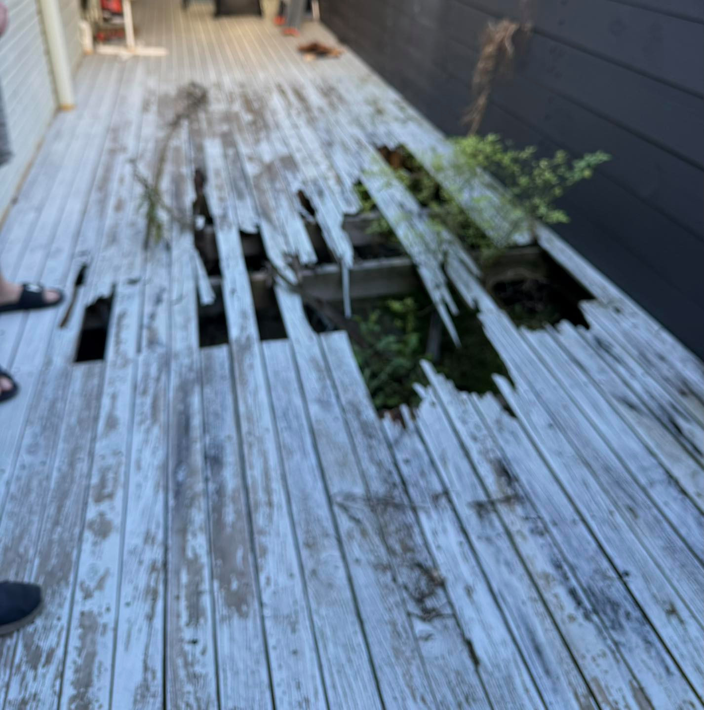 Adamstown deck