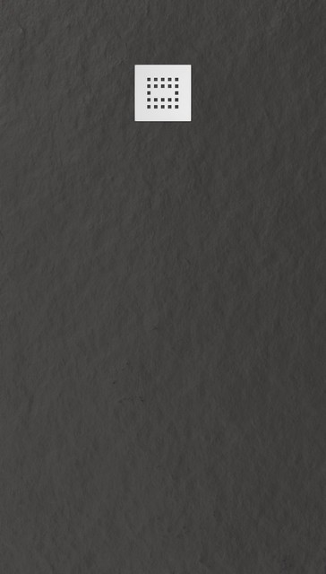 Stone Resin Shower Tray, Anthracite Grey, 70x180 cm