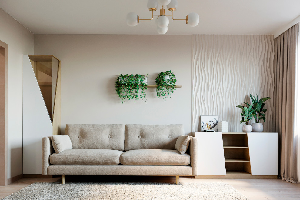 Гостиная для любительницы цветов и зелени