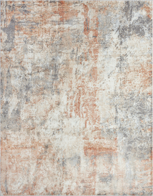 Amuri Contemporary Abstract Area Rug, Multi-Color, 7'11"x10'3"