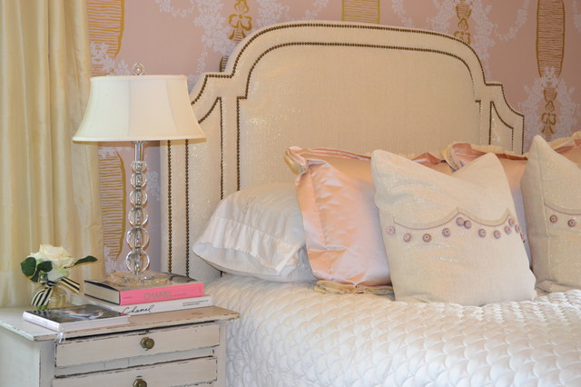 Marie Antoinette Inspired Nursery Bedroom Eclectic Bedroom
