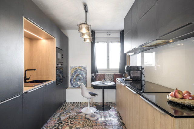Patchwork contemporary-kitchen