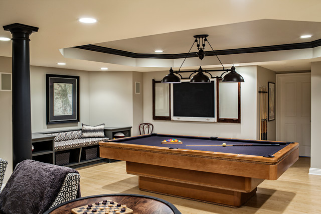 Chicago Chic Basement fusion-basement