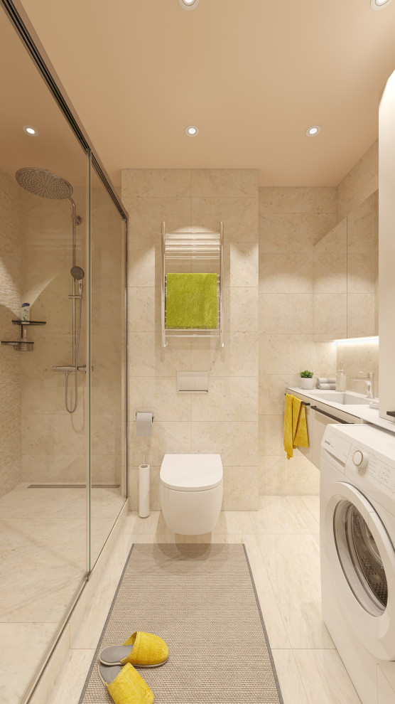 Дизайн двухкомнатной квартиры 44 м2