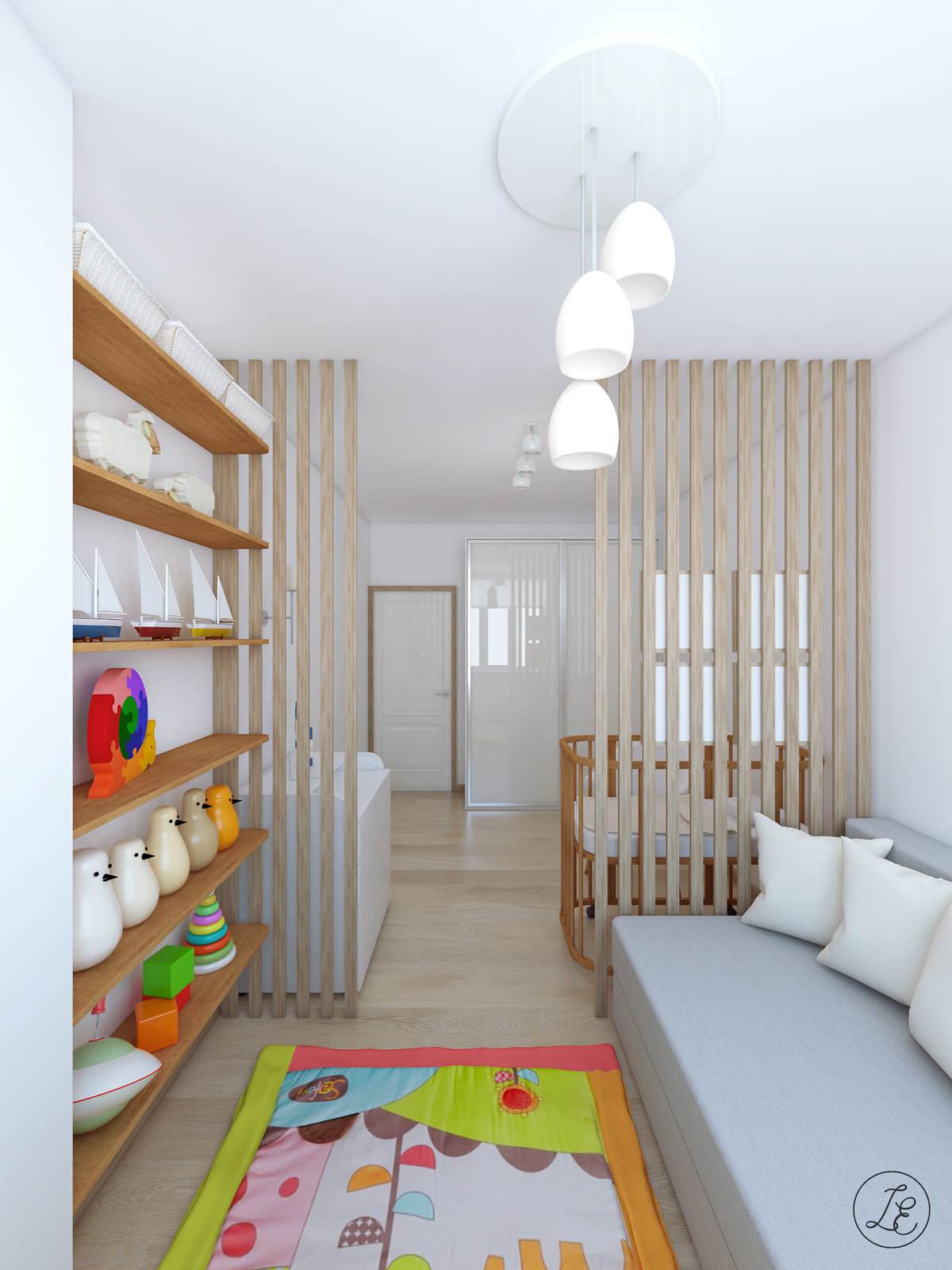 "София" - квартира в скандинавском стиле