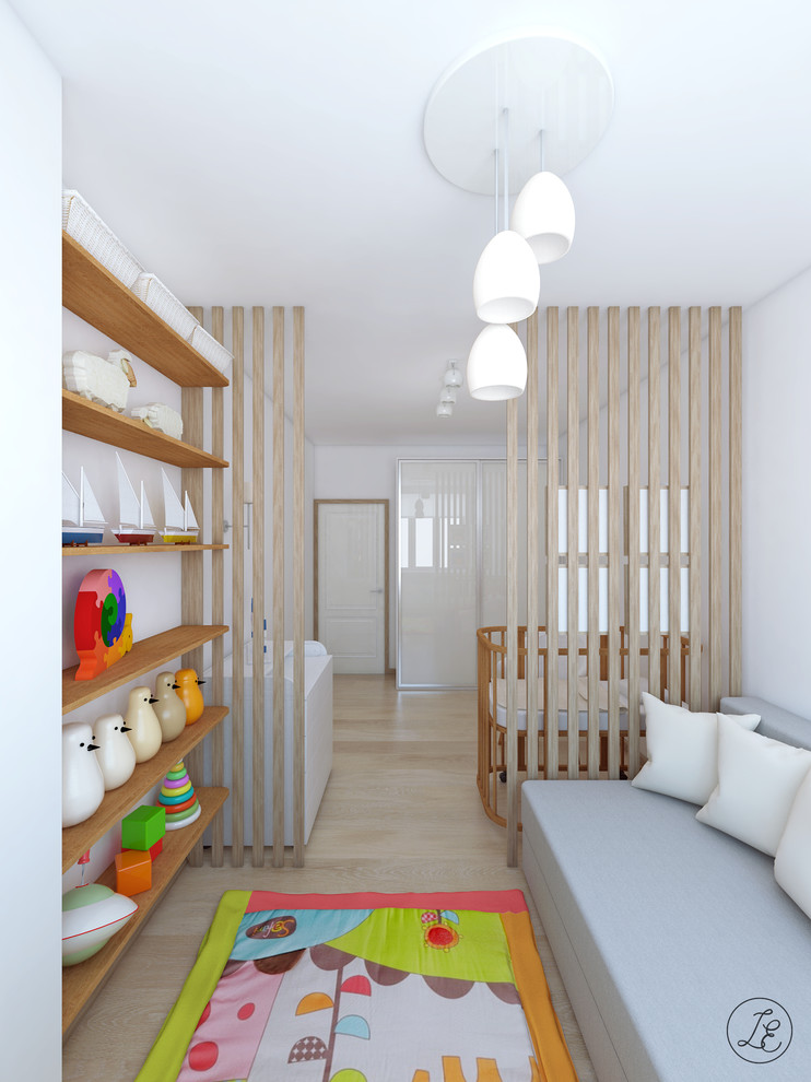 "София" - квартира в скандинавском стиле