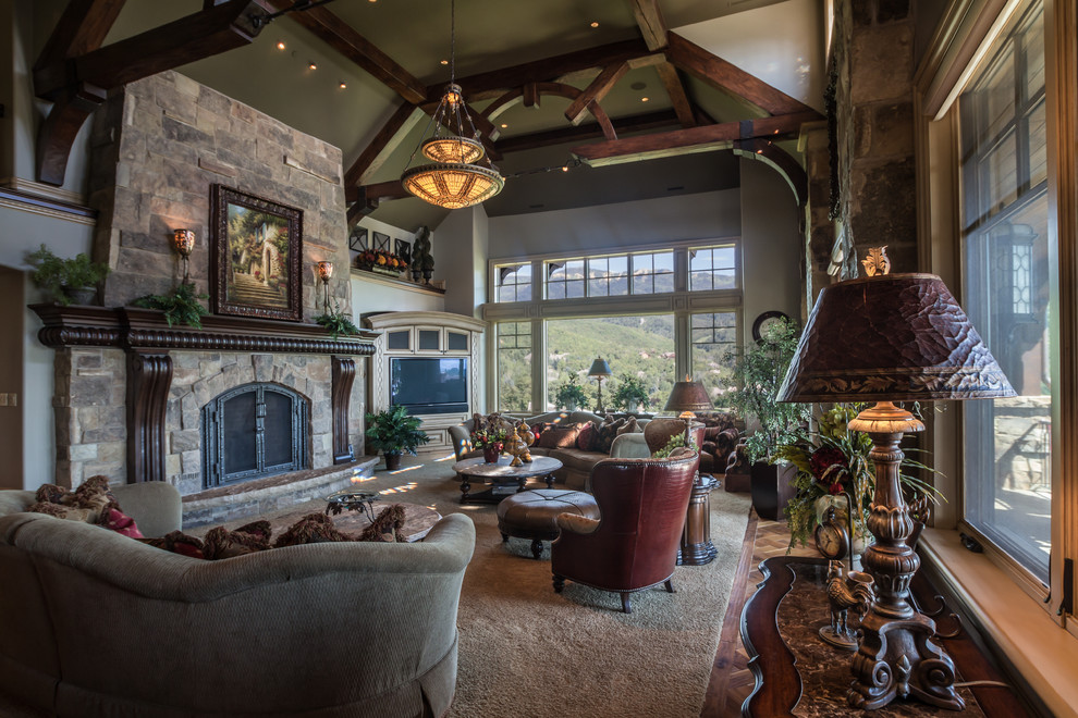 Living Room - Traditional - Living Room - Salt Lake City - by THINK