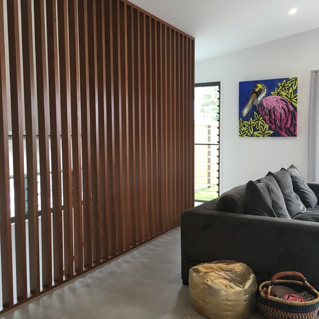 Miami Haus maritim-vardagsrum