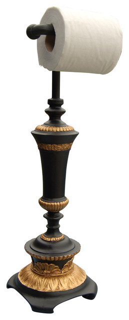 Standing Trophy Toilet Paper Holder Victorian Standing Trophy Toilet Paper Holder