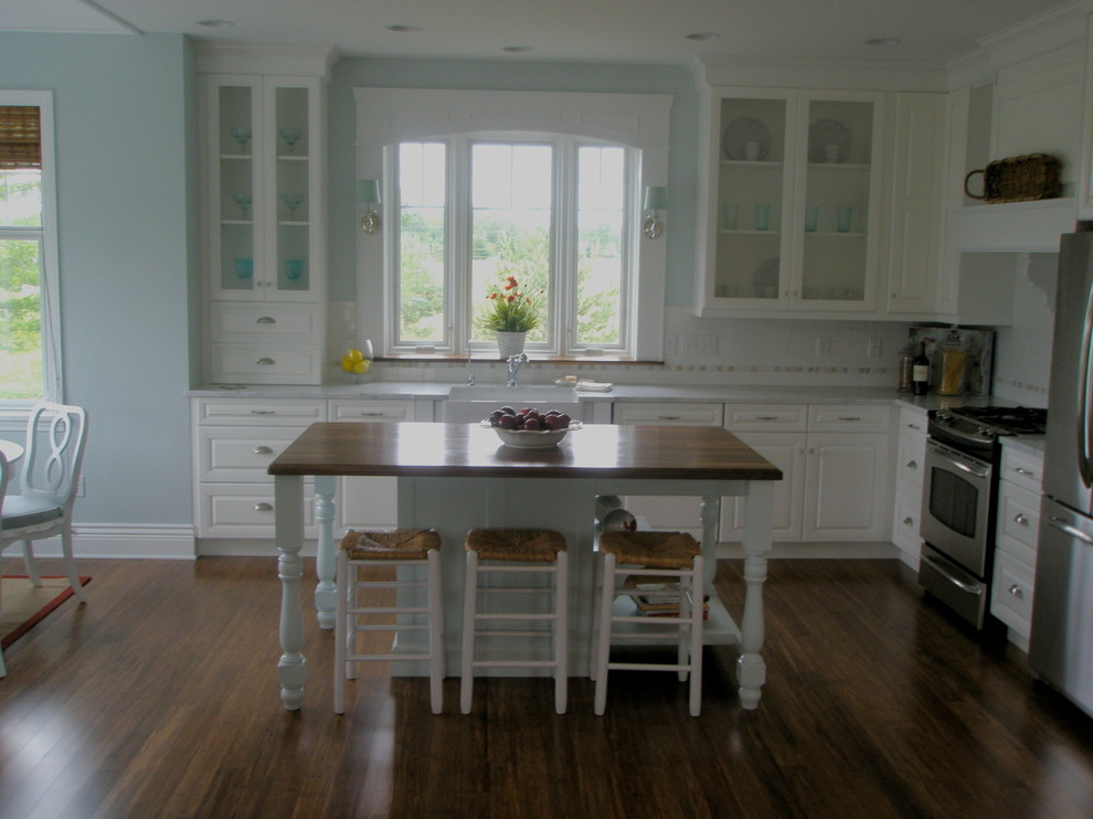 This is an example of a nautical kitchen in Other.