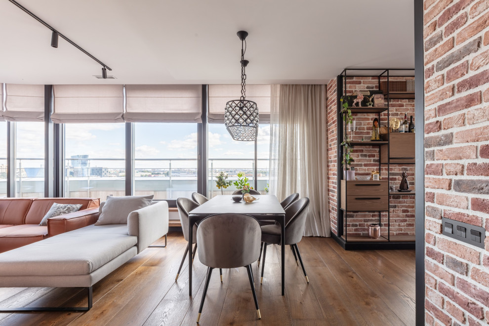 Пентхаус в стиле лофт реализация