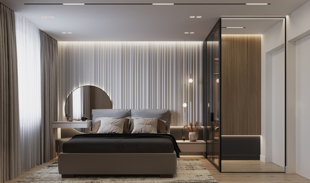 проект "Сдержанный комби на 87м2"