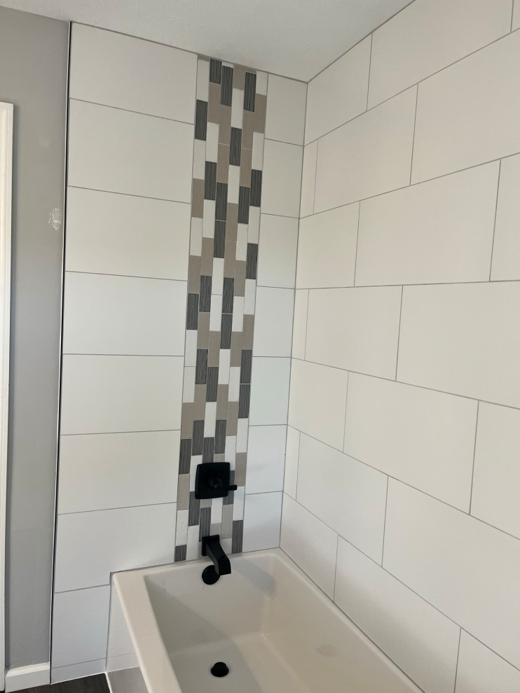 Waterfall Accent Bathroom