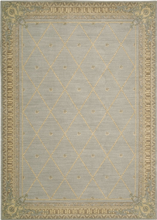 Nourison Ashton House Surf Area Rug, 2'x8' Runner Traditional Hall And Stair Runners by