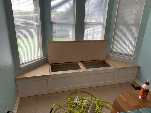 Bay Window Storage - Arts & Crafts - Austin - by JLester Construction ...