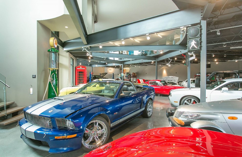 Moderne Garage in Vancouver