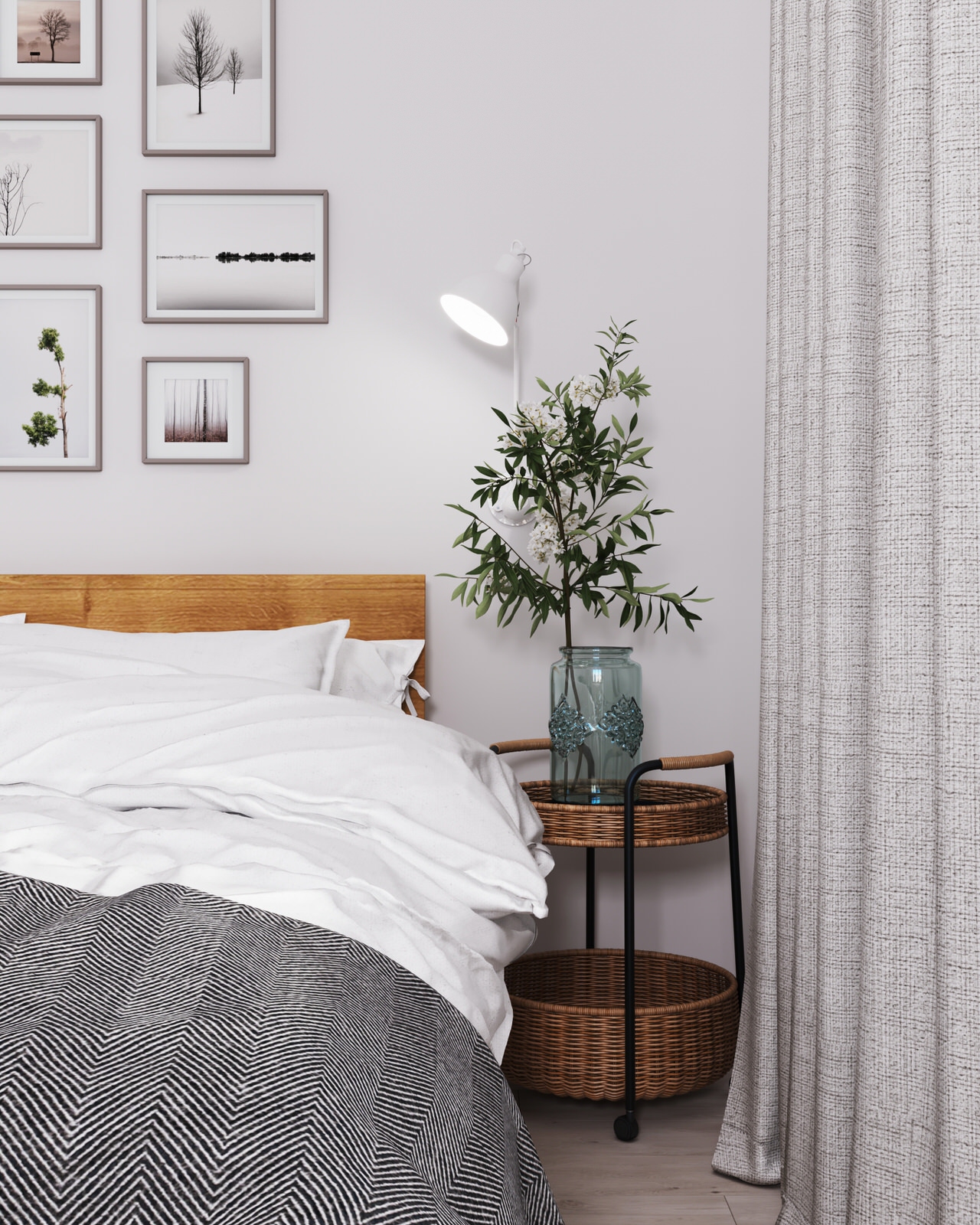 Квартира на берегу озера для молодой семьи