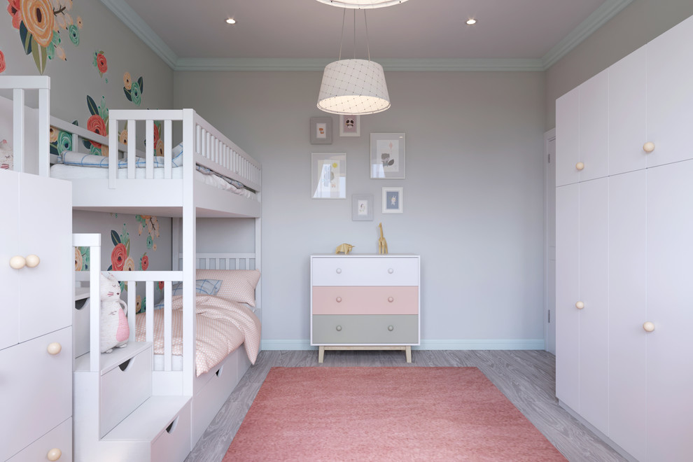 Комната Марии (7 лет) и Людмилы (3 года)