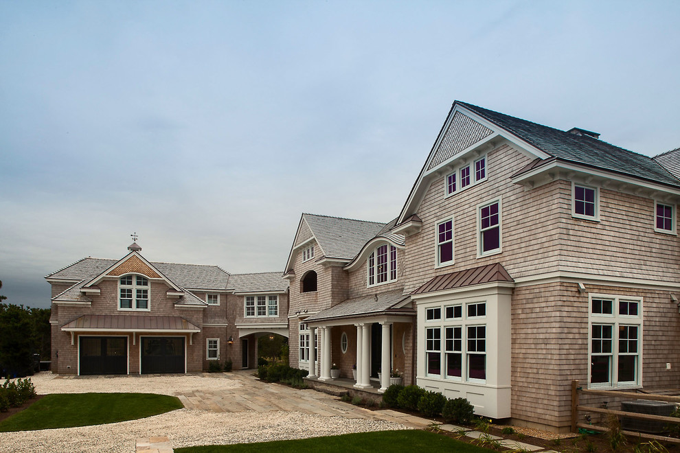 Transitional exterior home photo in Boston