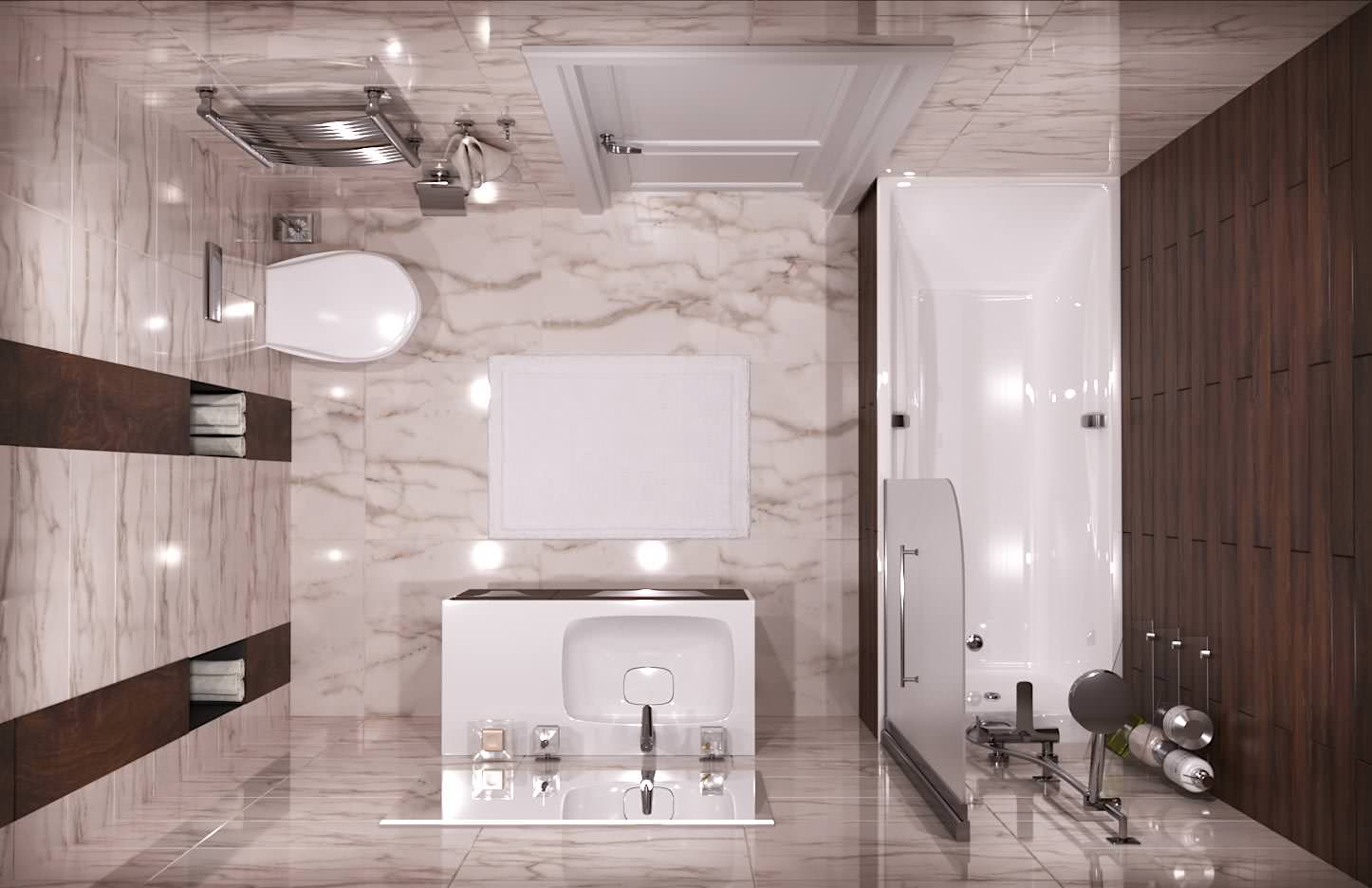 Проекты ванных комнат для магазина сантехники и плитки