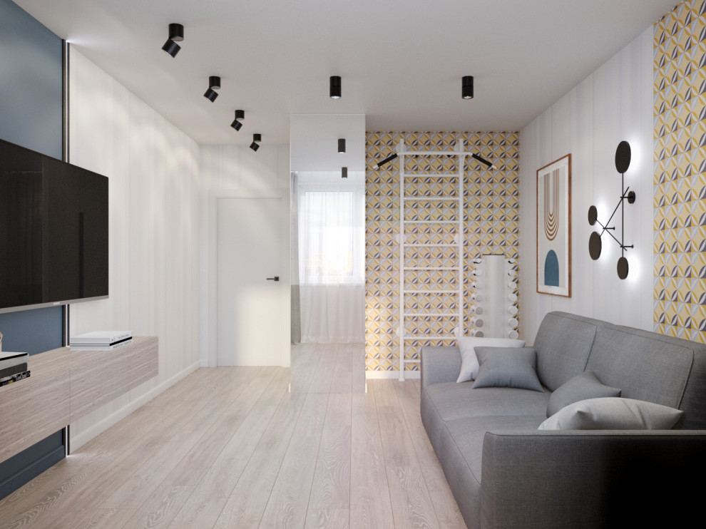 Дизайн комнаты для подростка в квартире 70м2, г. Нефтеюганск