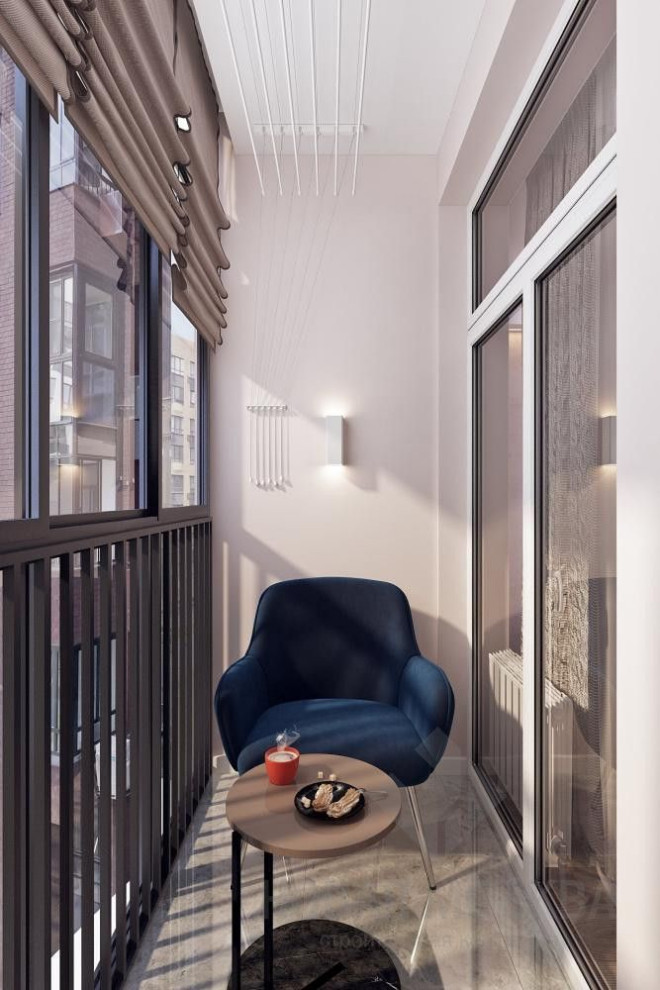 Дизайн-проект 2-комнатной квартиры 60 кв.м в ЖК «Скандинавия»