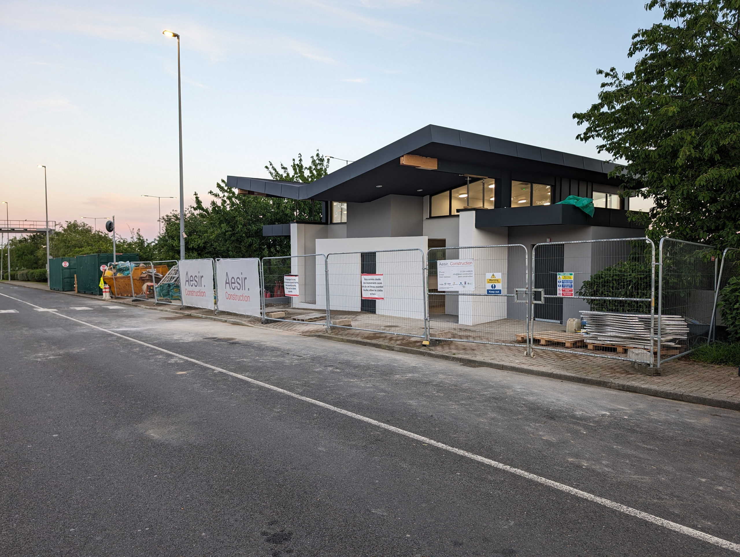 Commercial - Eurotunnel Customer Toilet Block