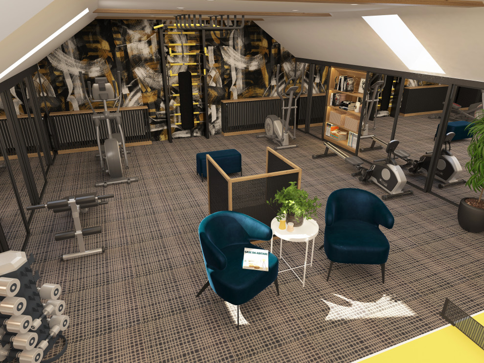 Дизайн-проект интерьера мансарды г.Челябинск