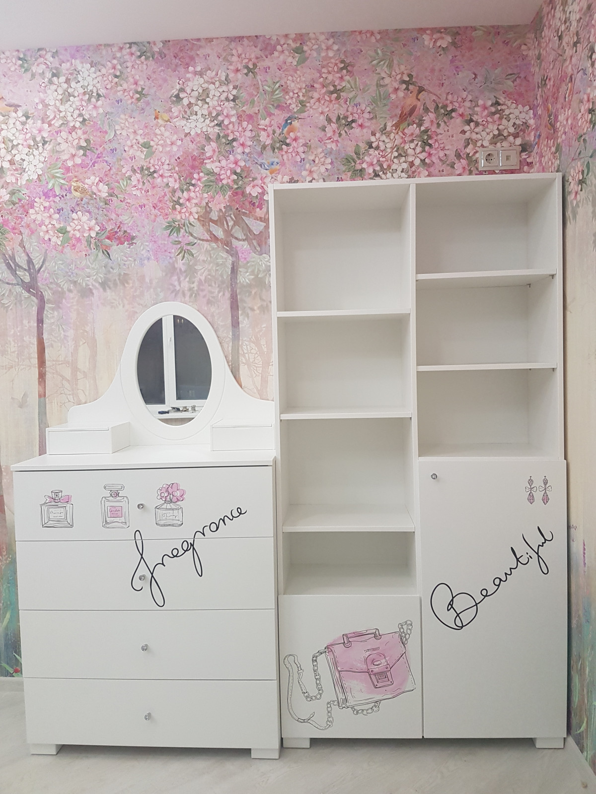 Fashion комната для двух девочек