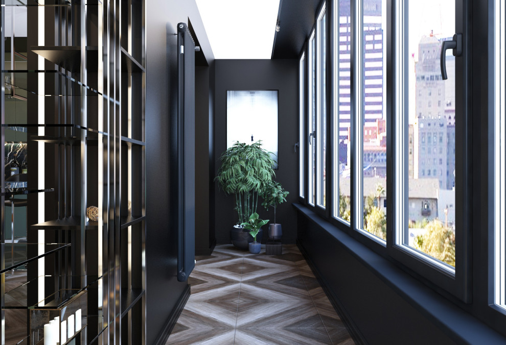 Дизайн интерьера двух комнатной квартиры. Лоджия. Краснодарский край