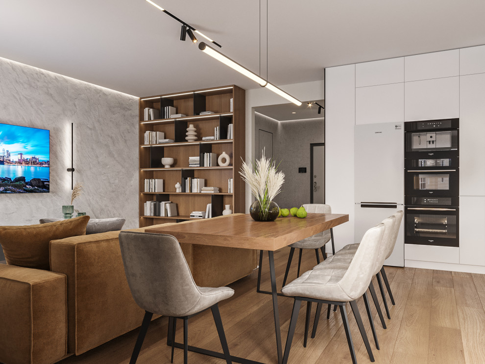 Квартира в современном стиле для молодой семьи