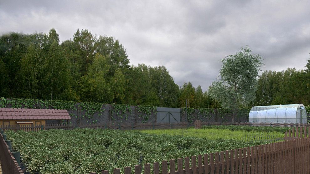 Индивидуальный загородный дом с участком