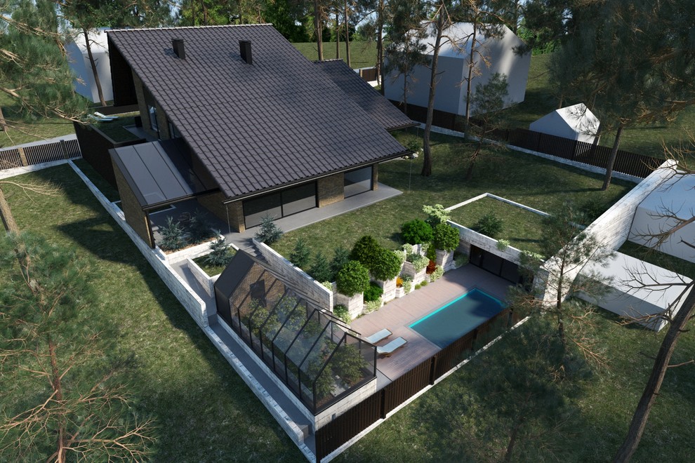 Проект частного дома в "Серебряном бору"