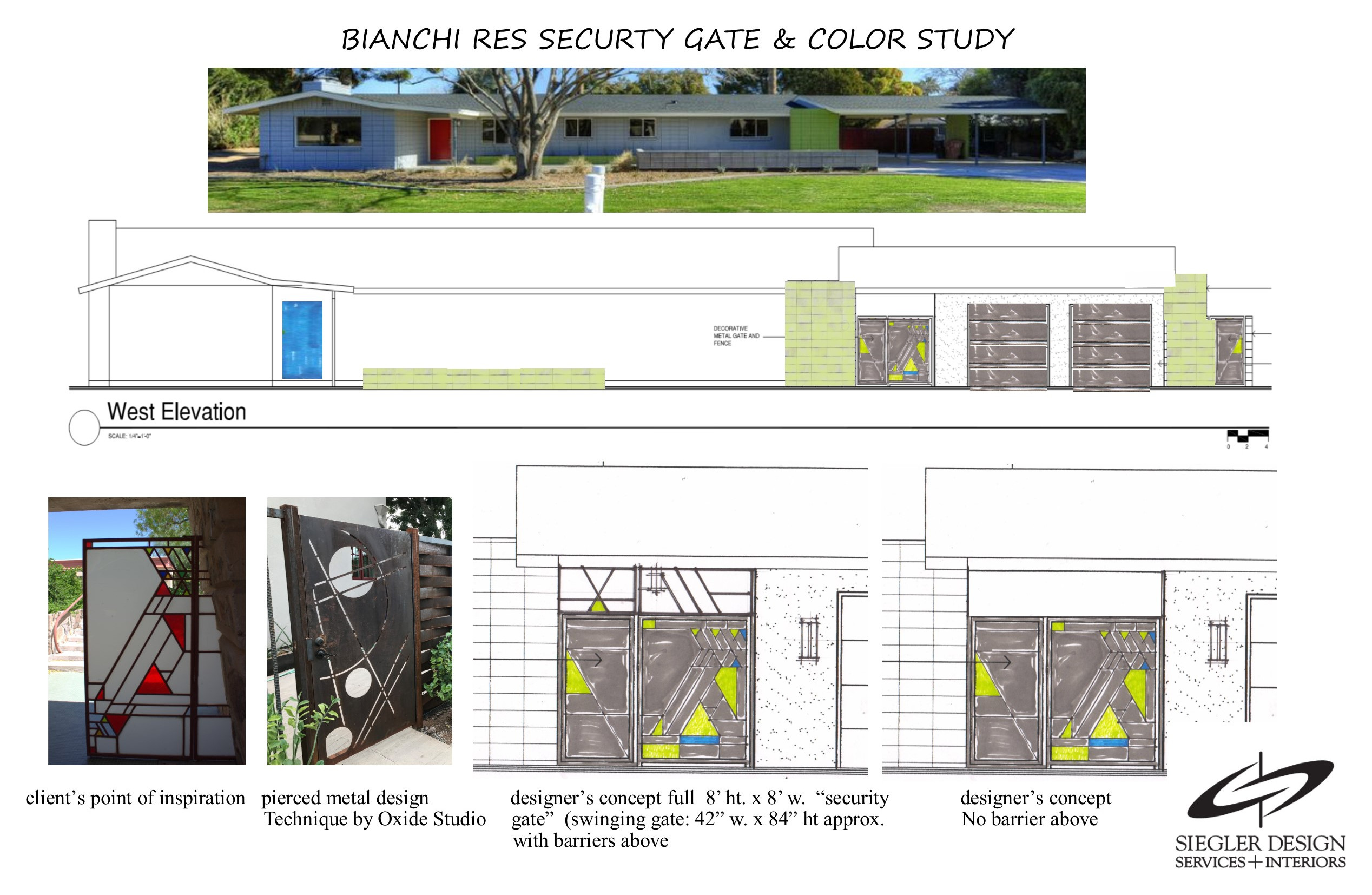 MID CENTURY LIGHTING VIBE - exterior improvements