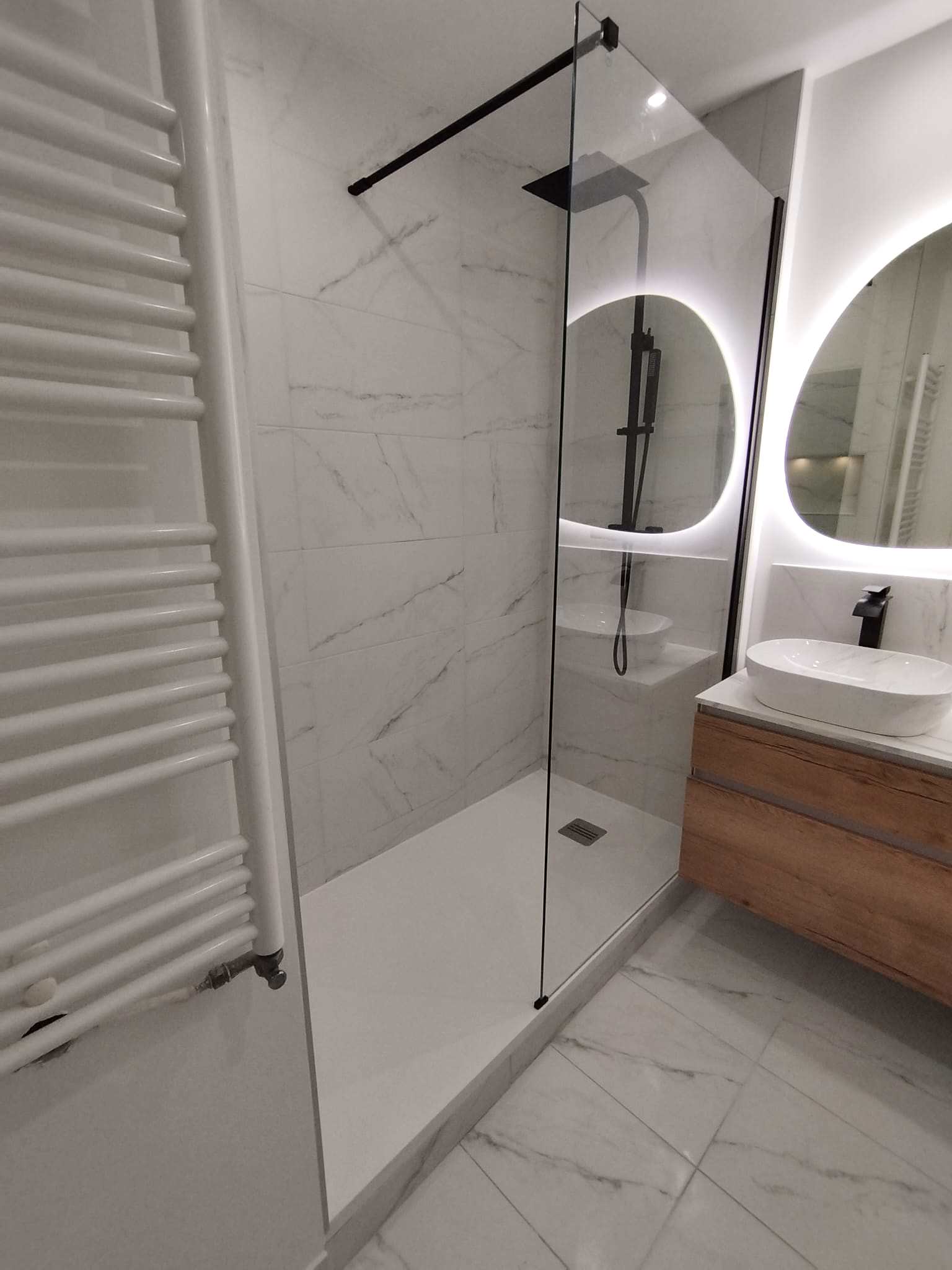 Salle de bain Imitation Marbre
