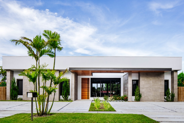 MODERN HOME moderno-fachada