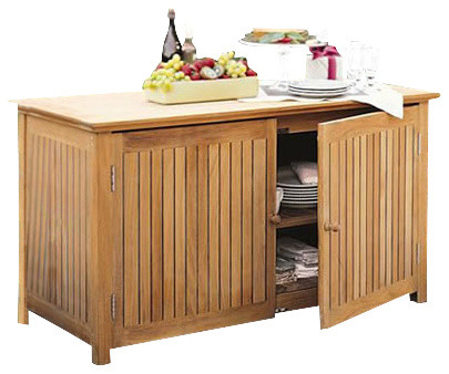 Teak Giva Chest Cabinet Contemporary Wine And Bar Cabinets