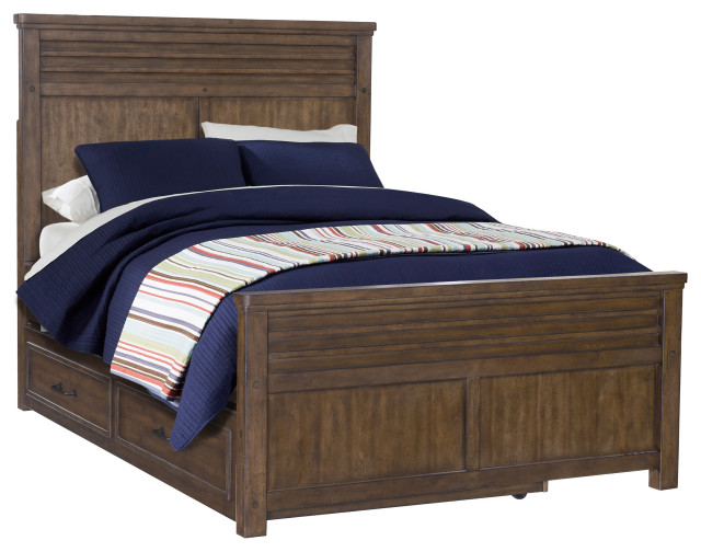 Cambridge Full Panel Bed With Trundle