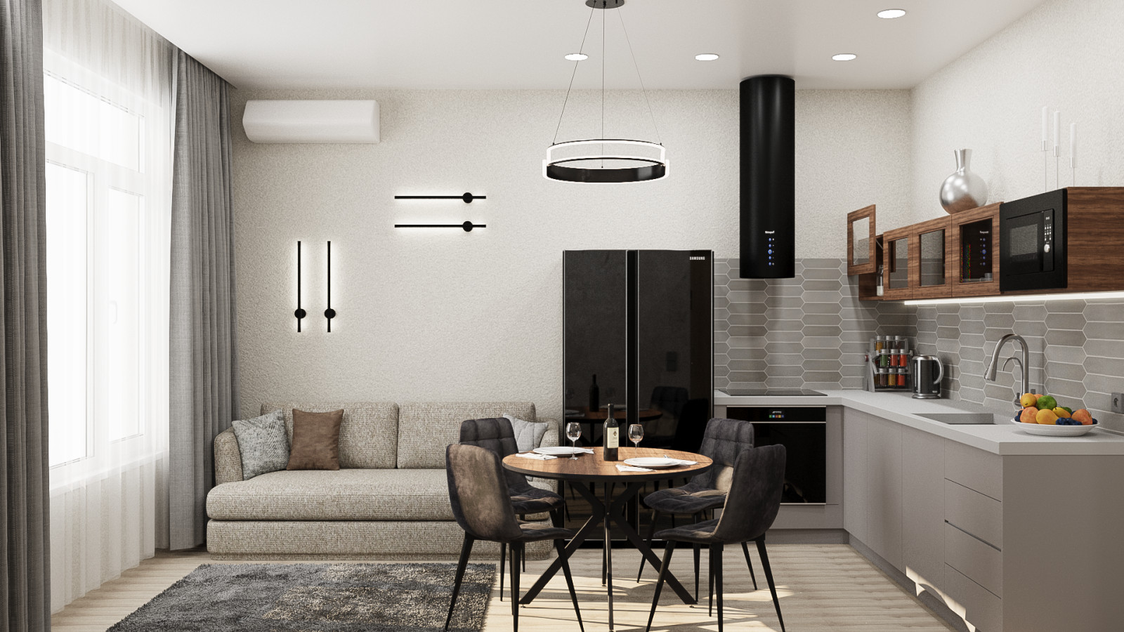 двухкомнатная квартира