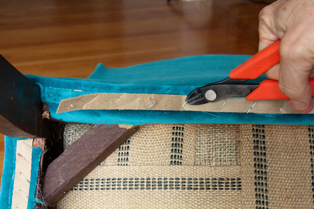 How to Replace a Button on a Tufted Chair