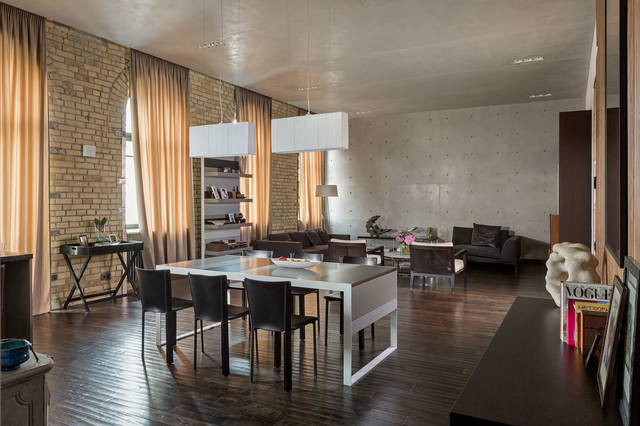 Armourcoat polished plaster contemporary-vardagsrum