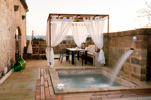 dimora Sigh&egrave; middelhavsstil-terrasse