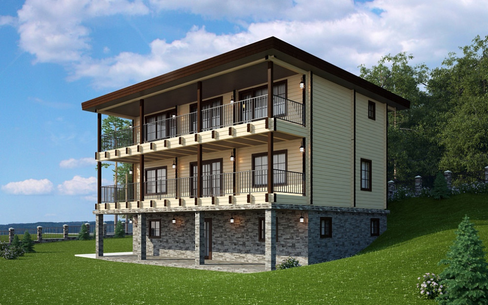 Комбинированный проект гостиничного типа | Пегас 352